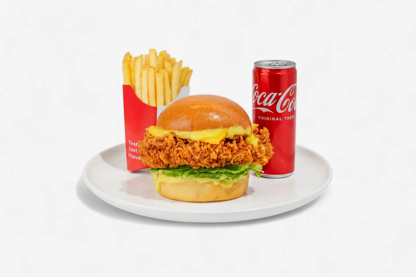 Meal Honey Mustard Burger