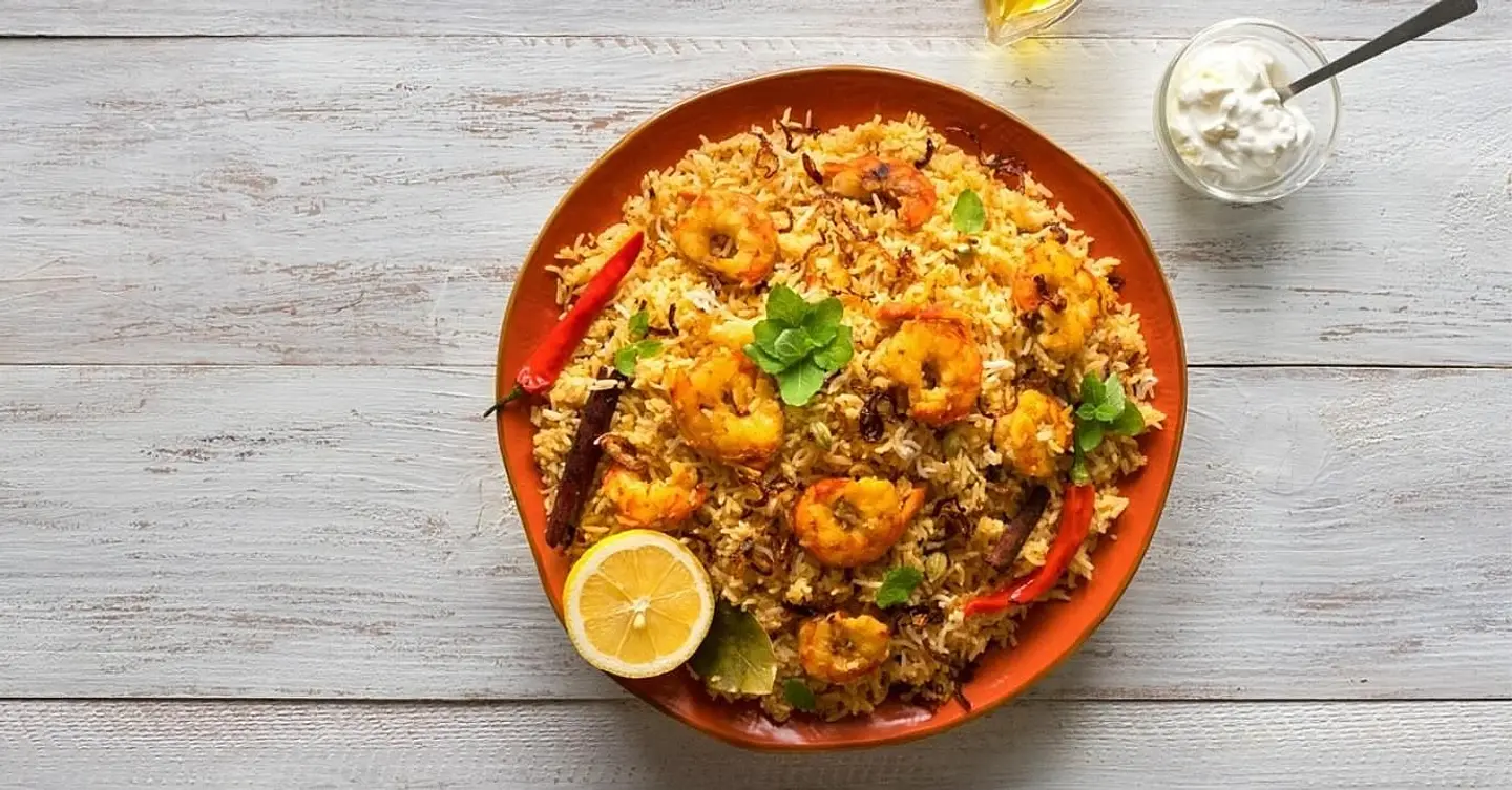 Shrimp Biryani
