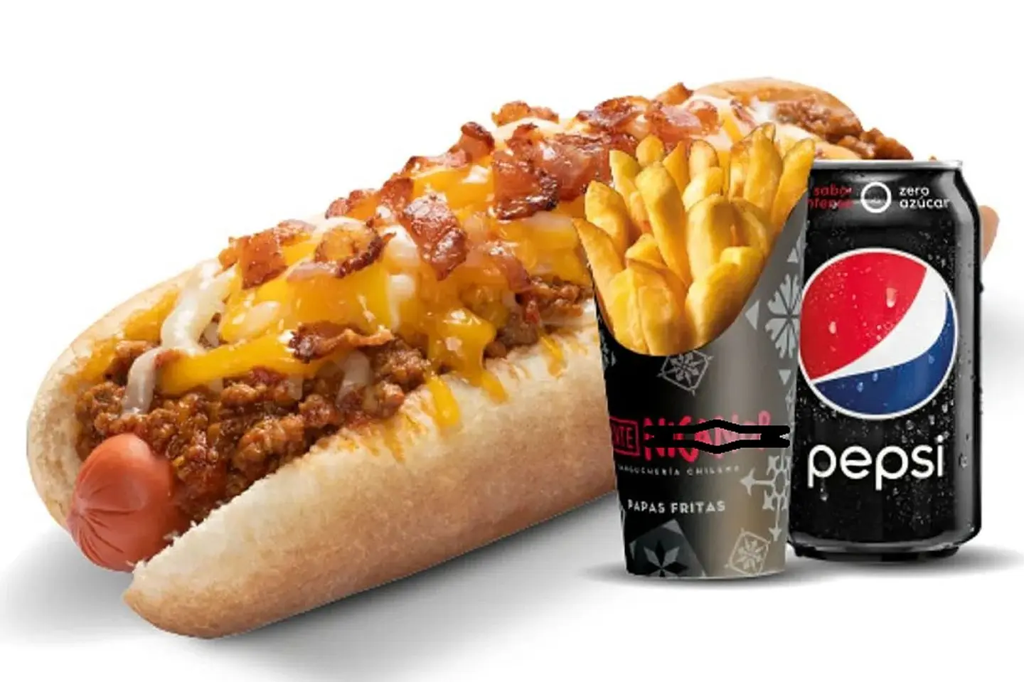 Chili Hot Dog Meal