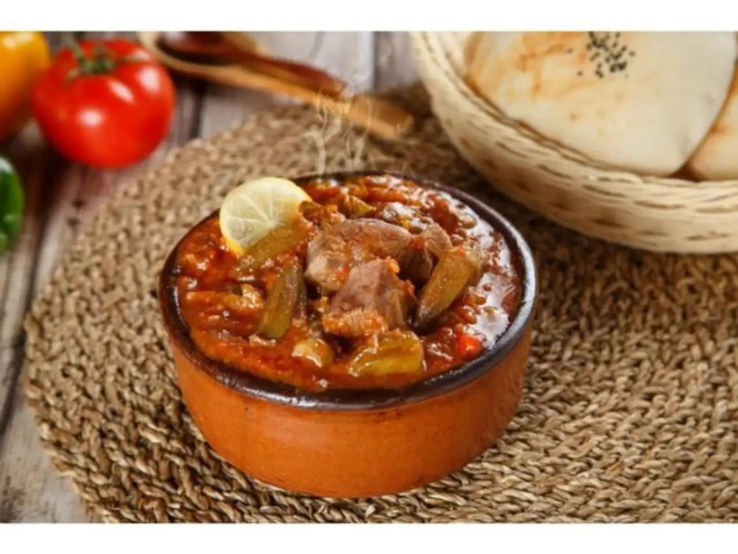 Okra With Meat