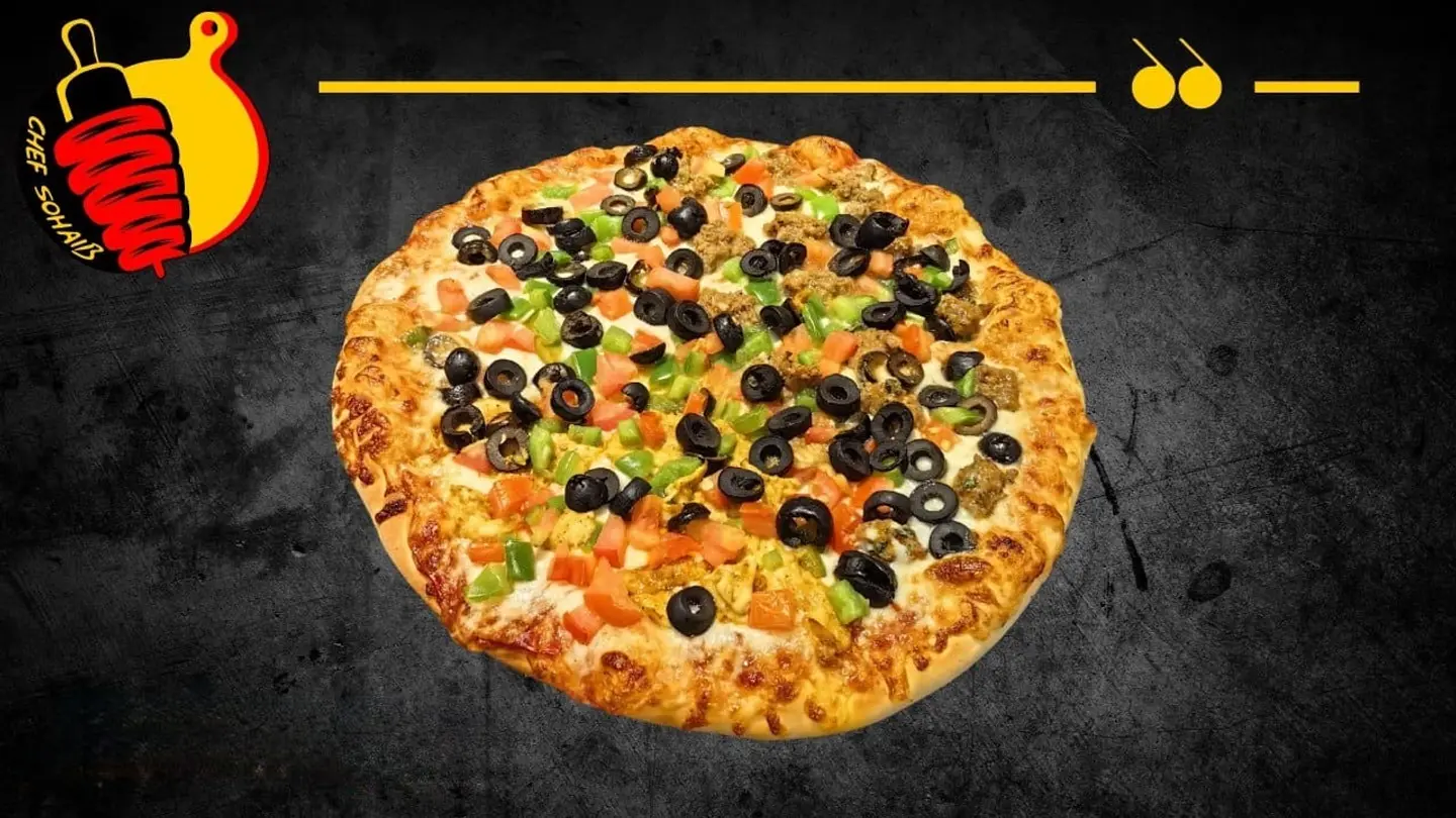 بيتزا مشكل