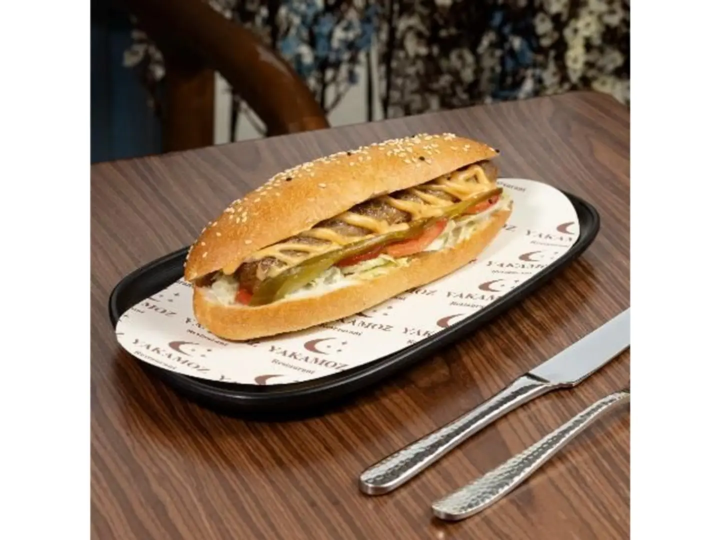 Homemade Sojoq Sandwich