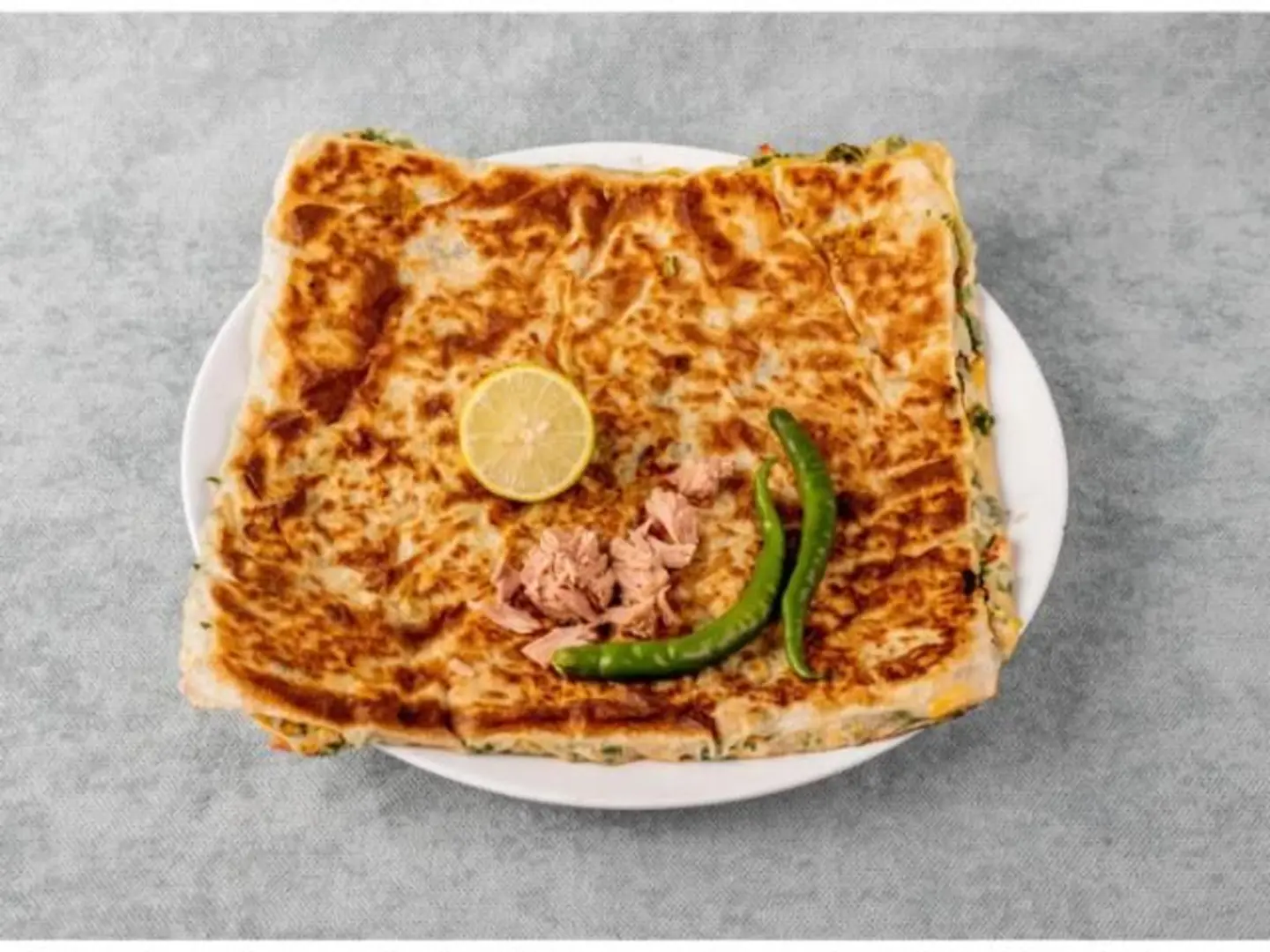 Salty Cheese And Tuna Mutabbak