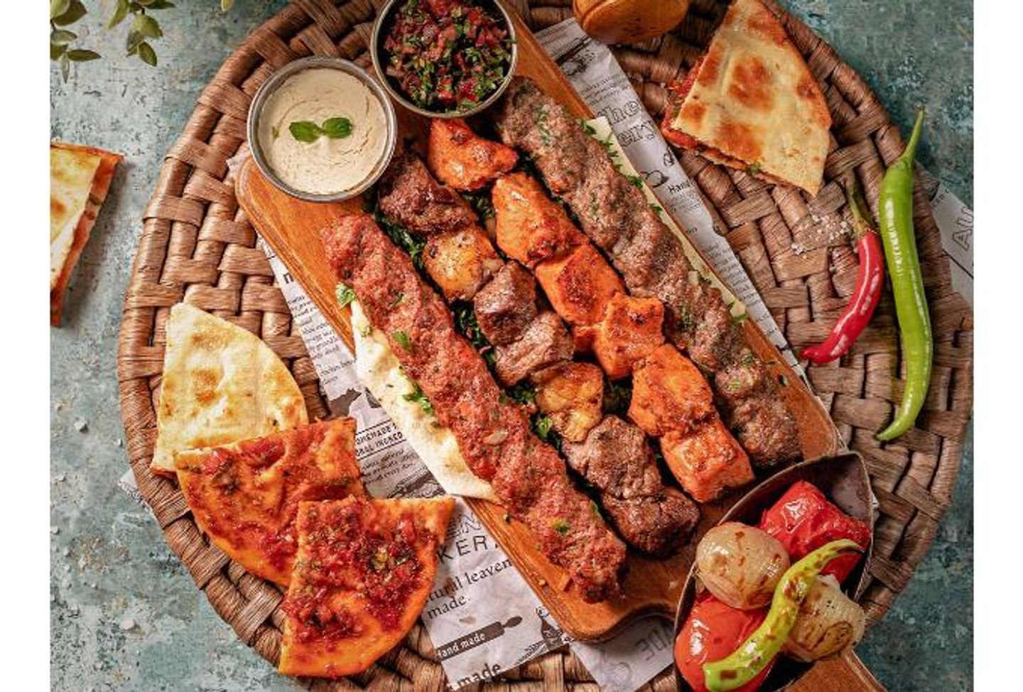 صحن مشكل مشاوي