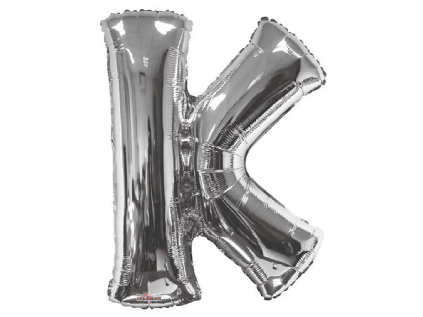 Helium K Balloon Silver