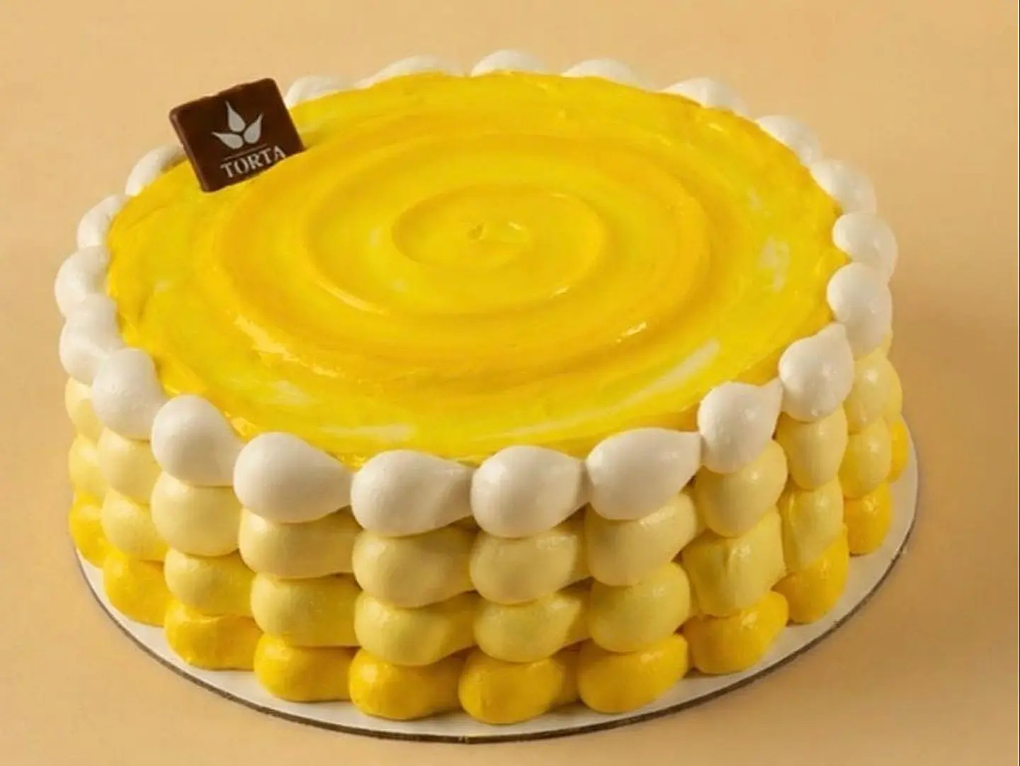 Lemon Cake Round