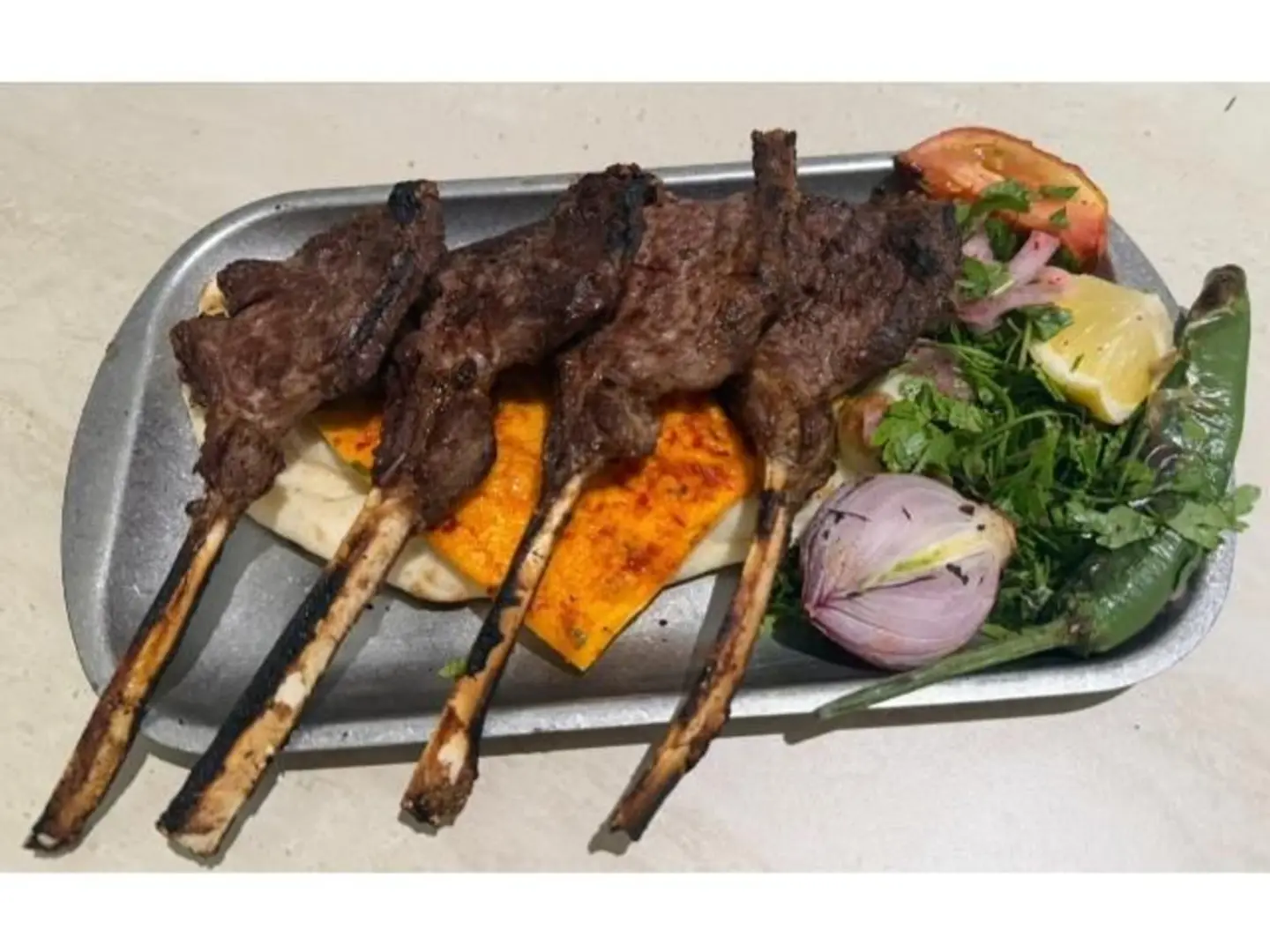طبق ريش غنمي