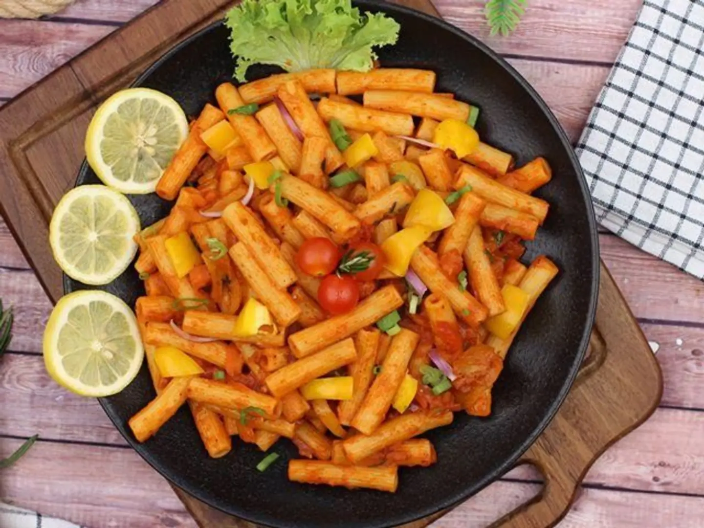 Pasta Mix Sauce & Vegetable