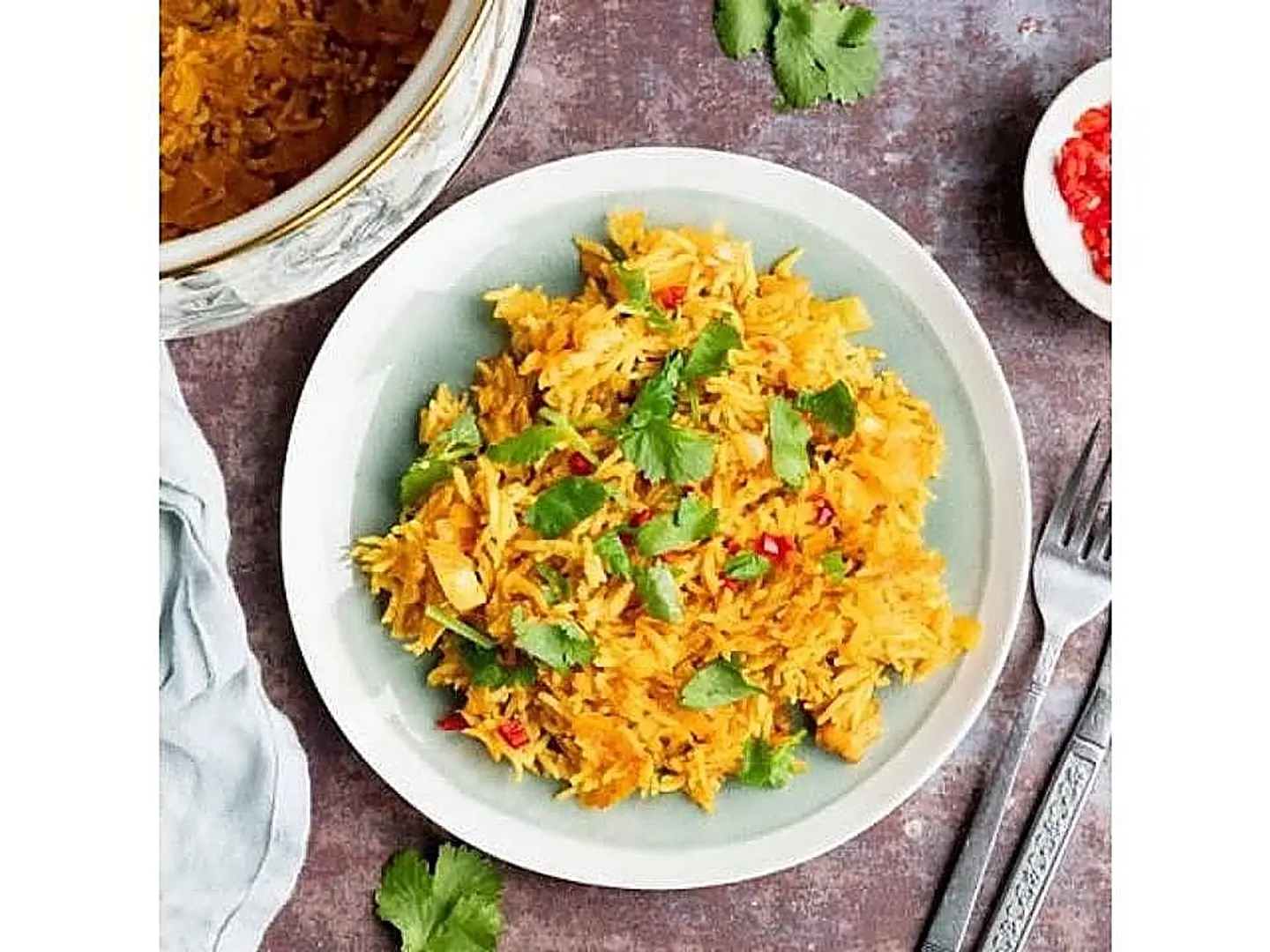 Spicy Coriandor Fried Rice