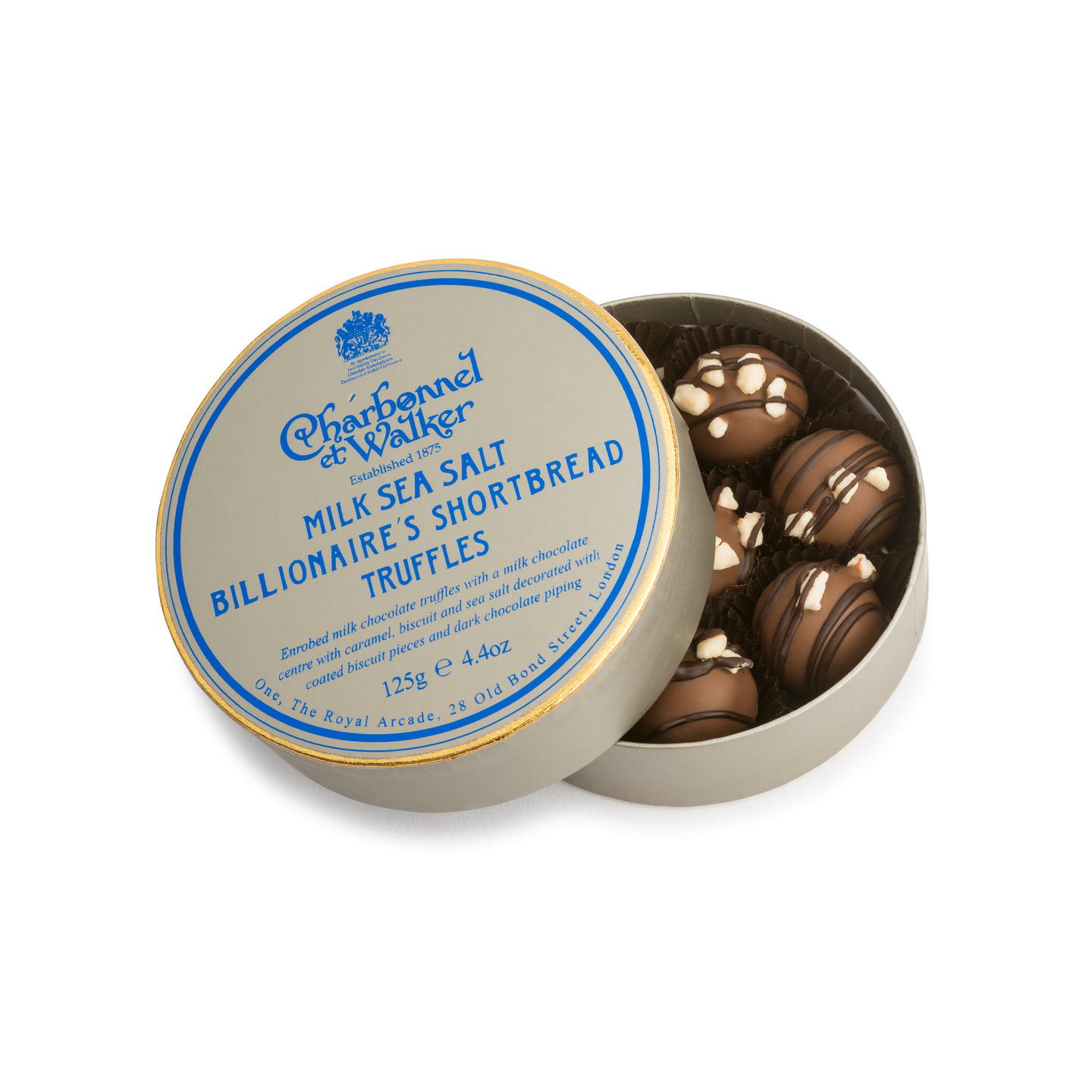 Milk Sea Salt Billionaire's Shortbread Truffles