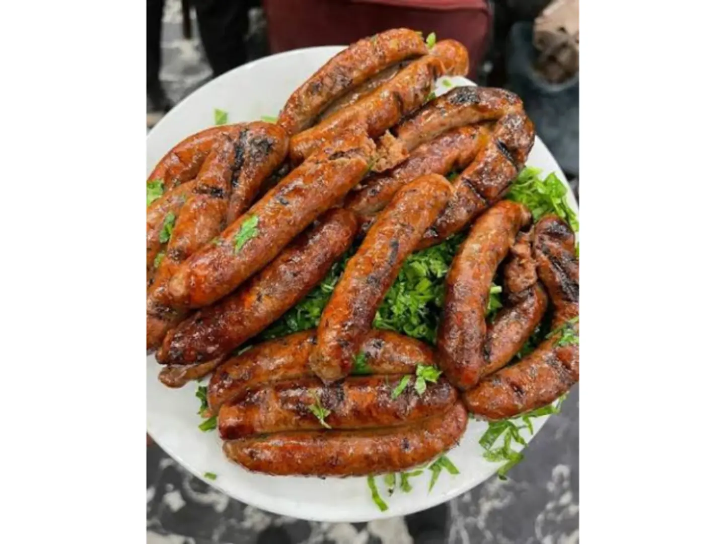 Charcoal Grilled Oriental Sausage