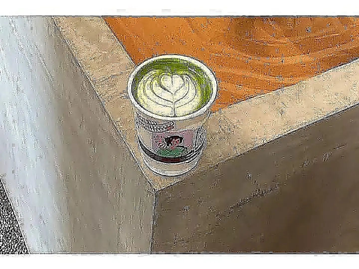 ماتشا لاتية حار