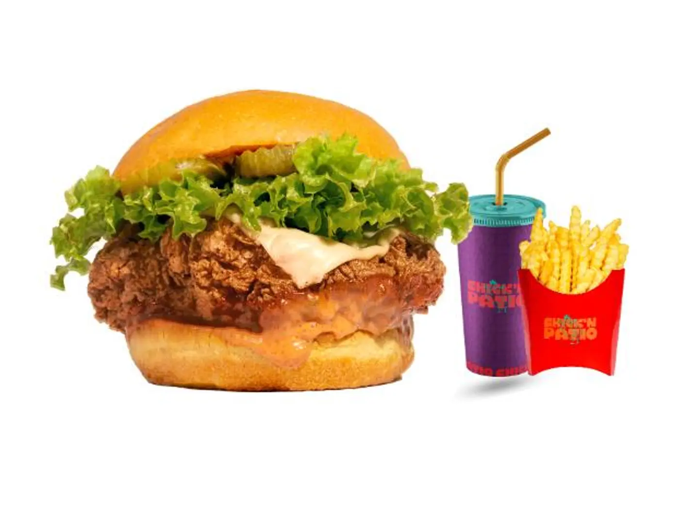 Spicy Burger Combo