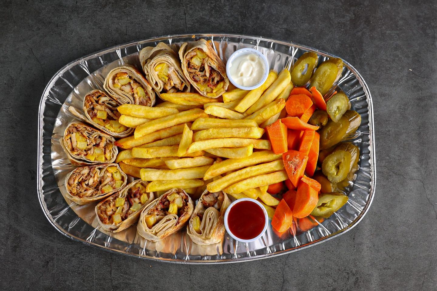 Large Arabic Dish With Cheese