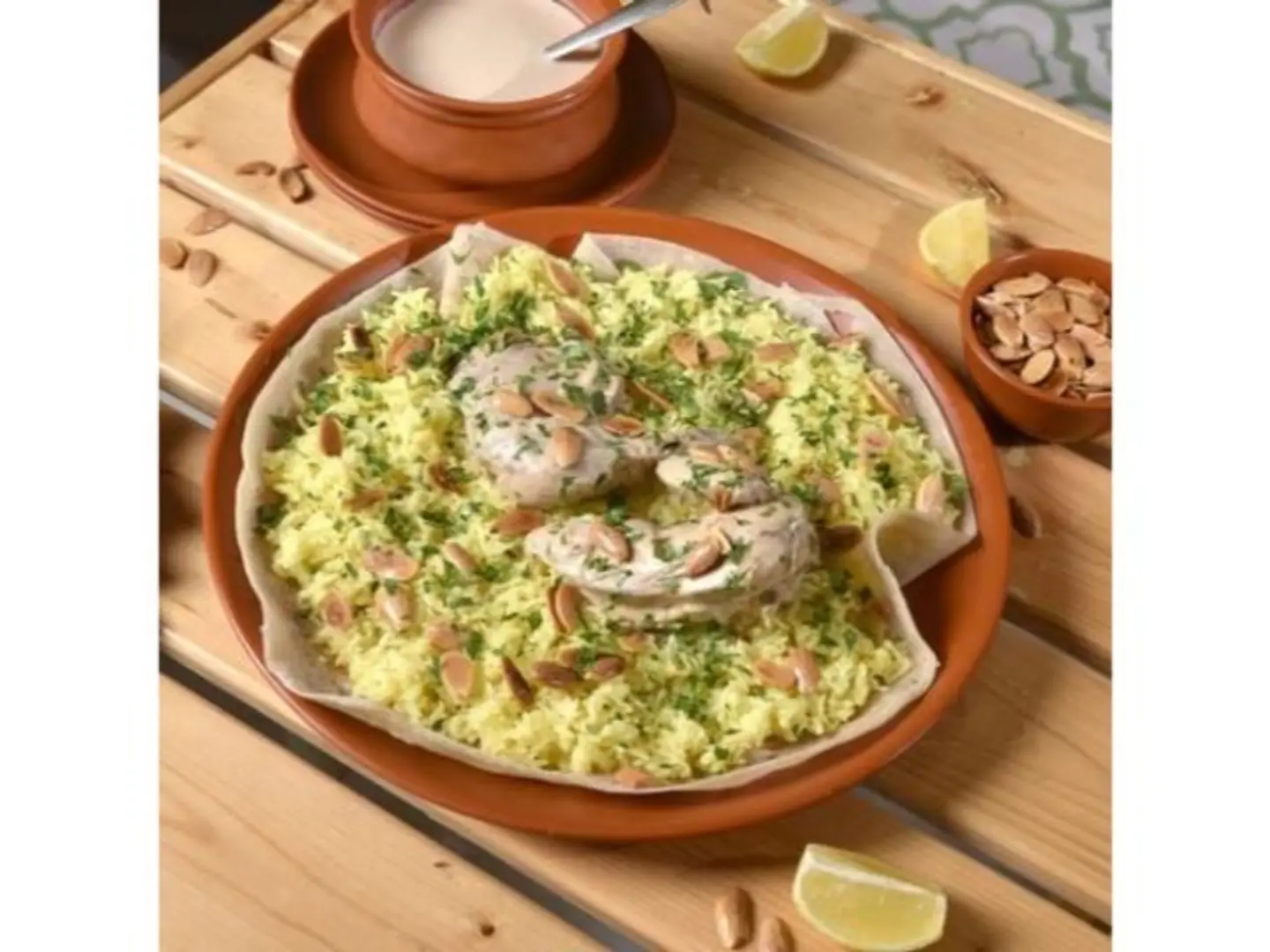 Half Chicken Mansaf