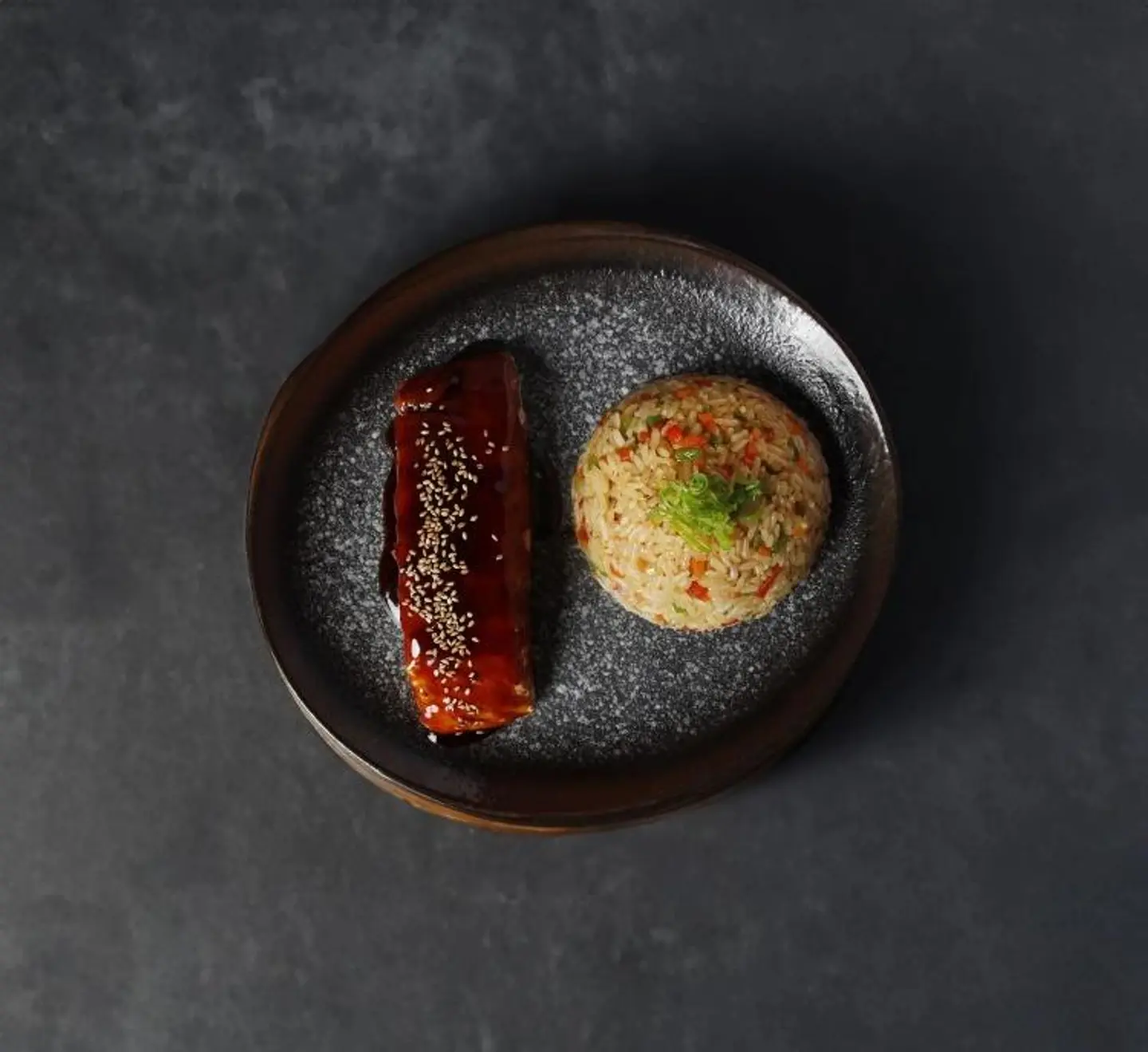 سالمون مشوي