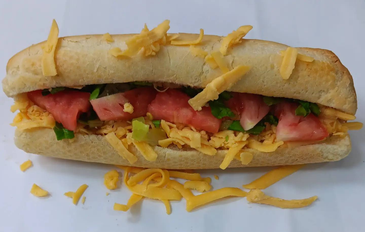 Sandwich Cheese Cheddar With Vegetable