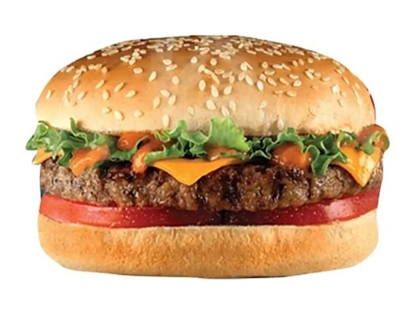 برجر لحم مشوي على الفحم