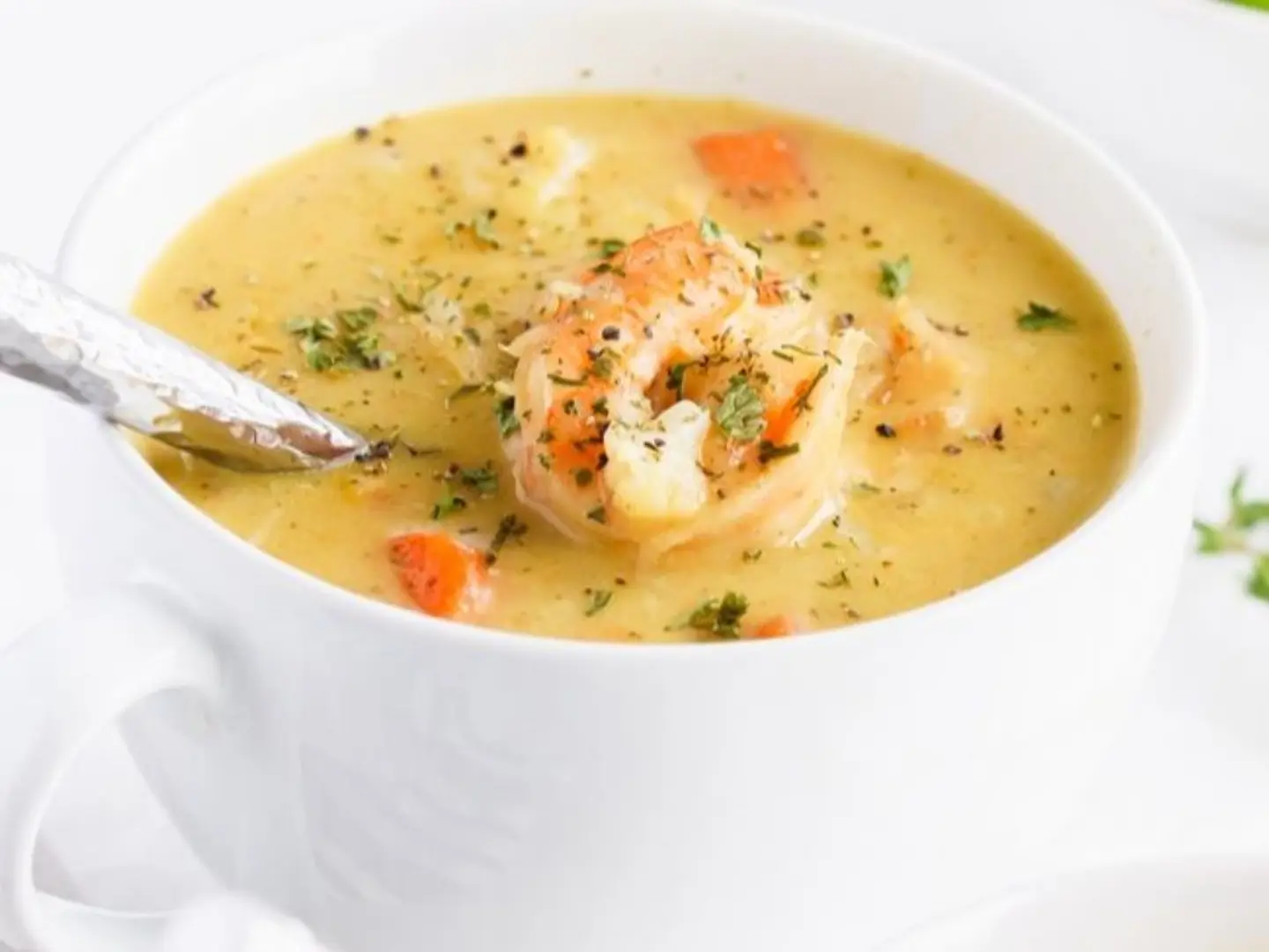 Creamy Prawn Soup