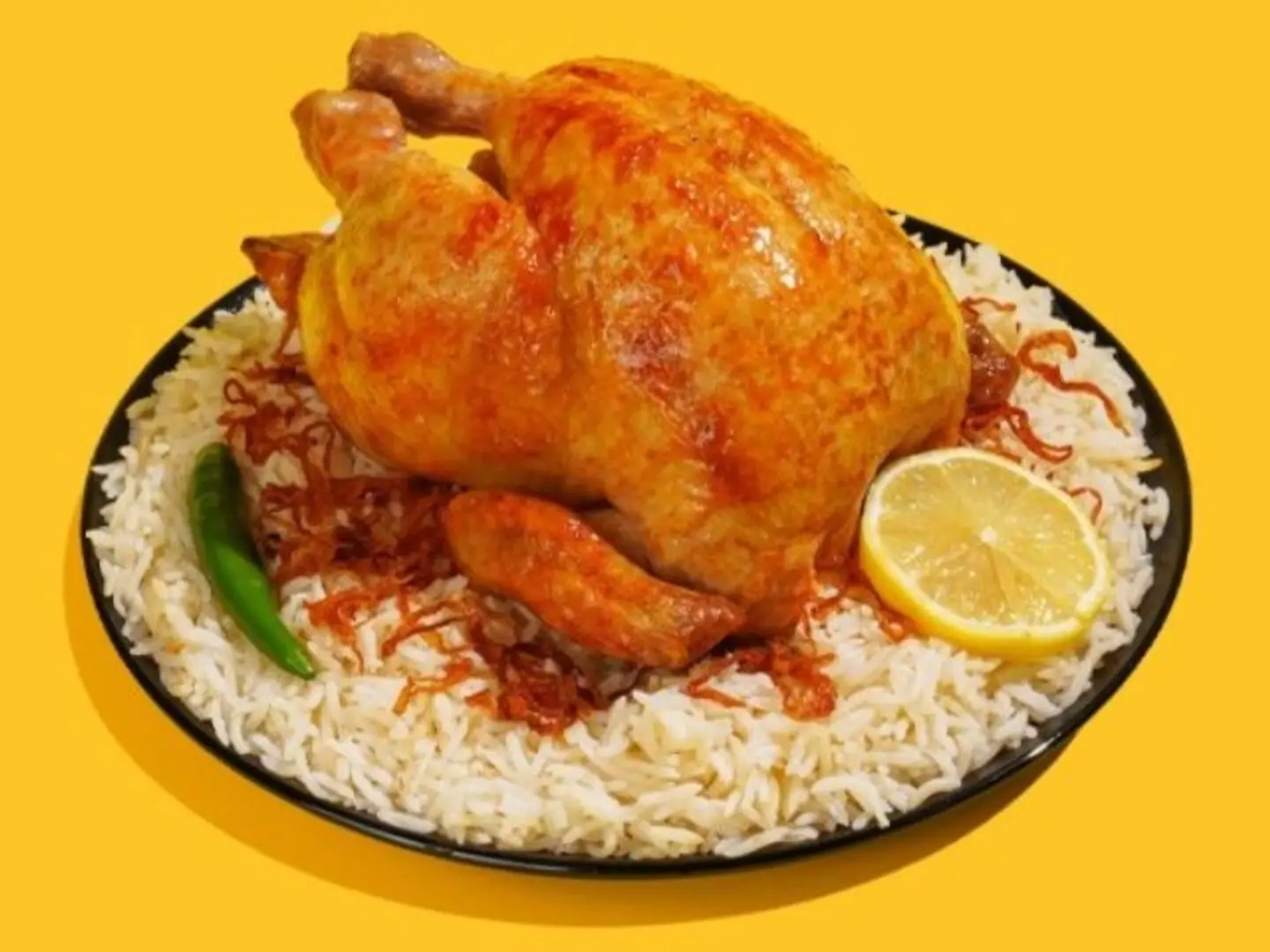 Grilled Chicken With Rice
