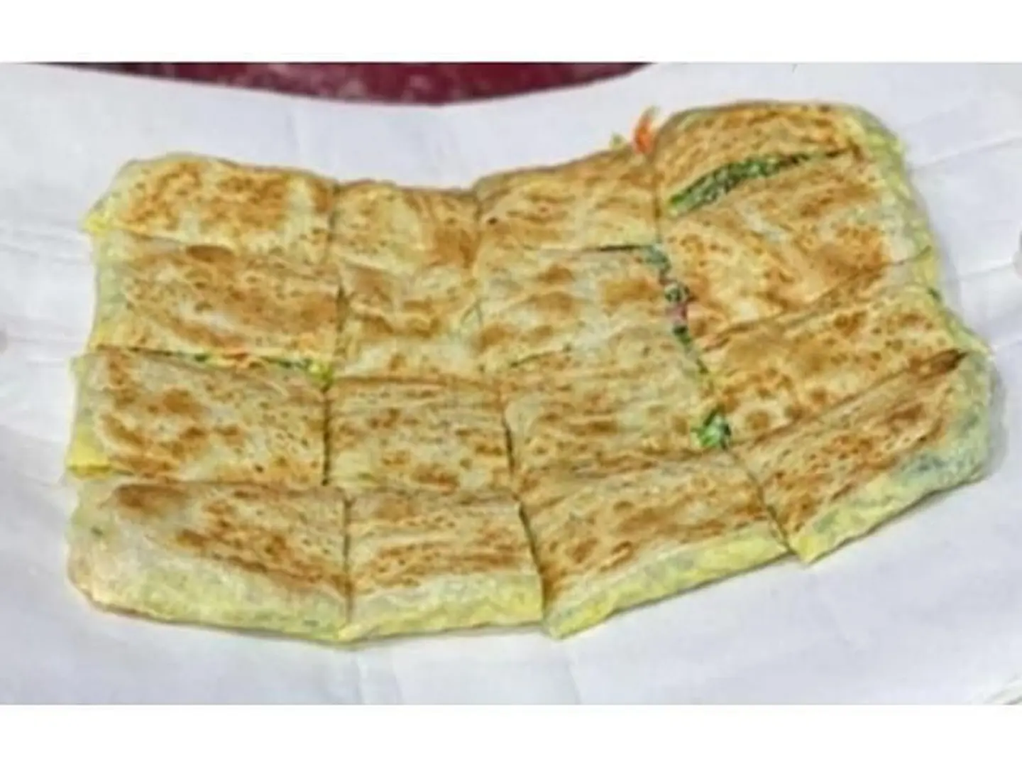 Sweet Mutabbak With Cream