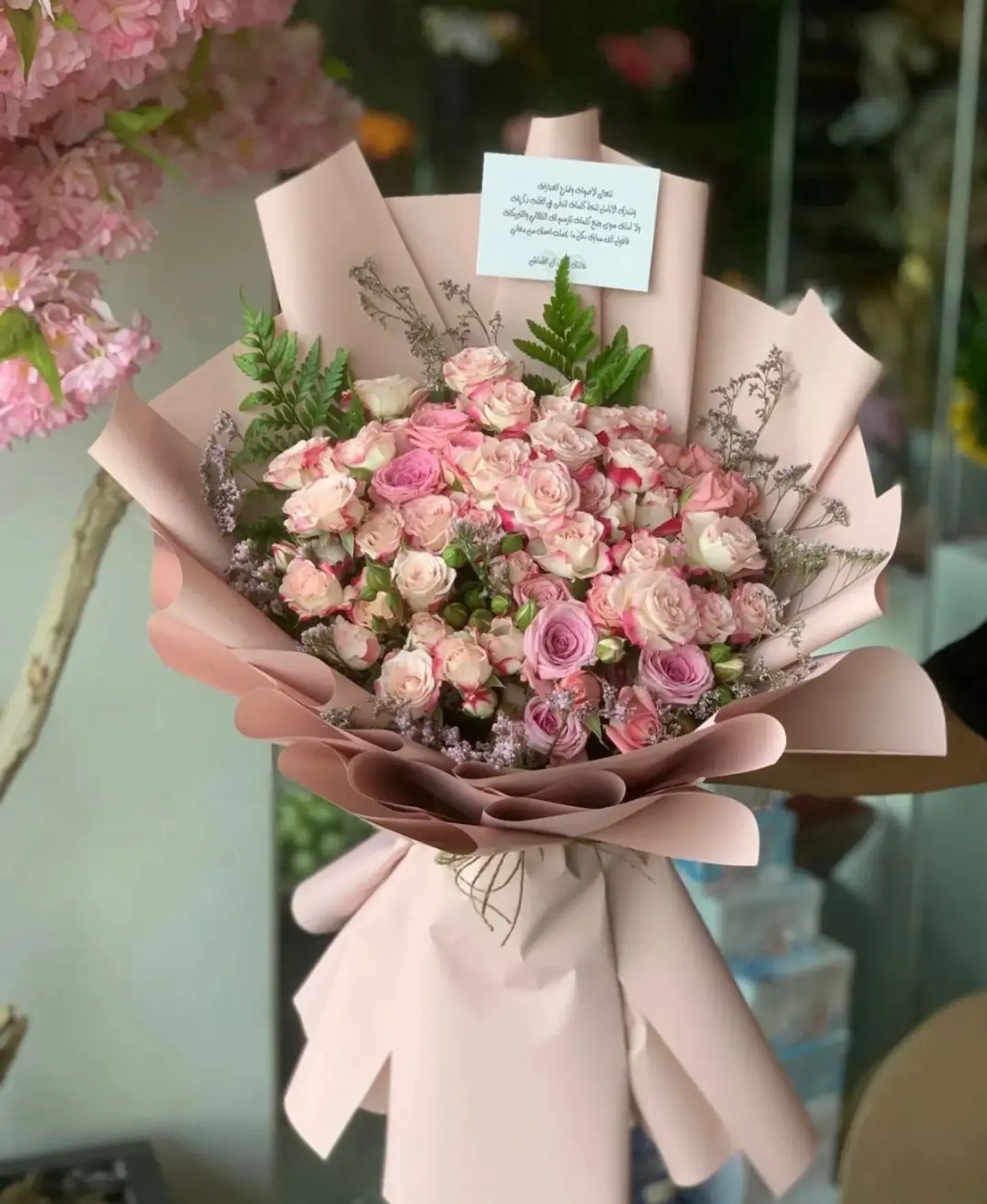 بوكيه ورد خزامى 29