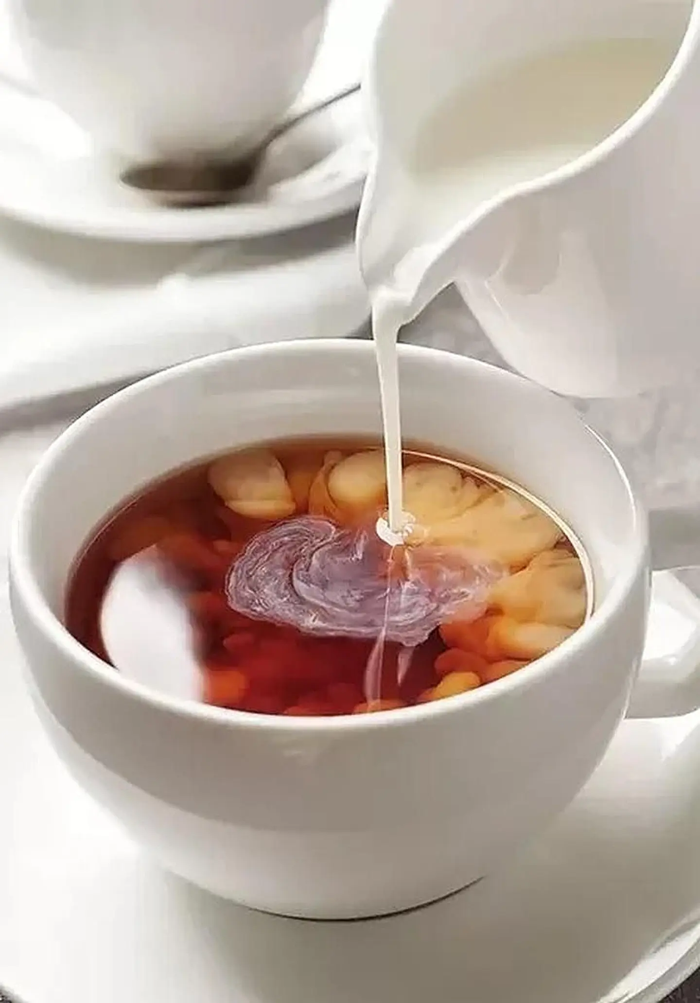 شاي حليب