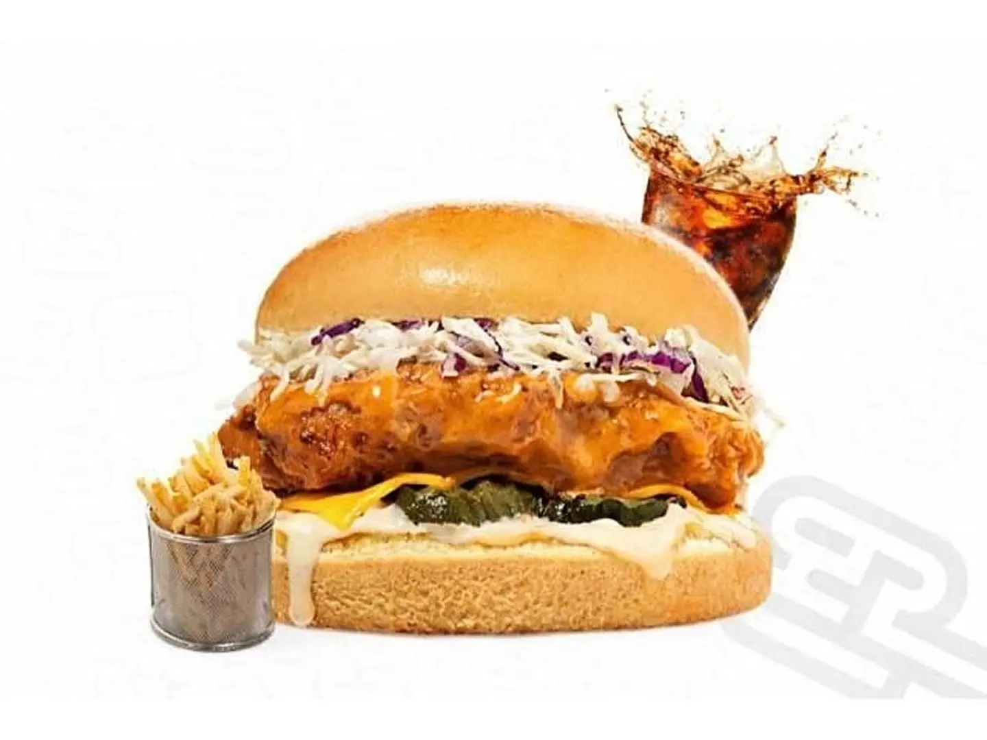 وجبة دجاج كرسبي سنقل