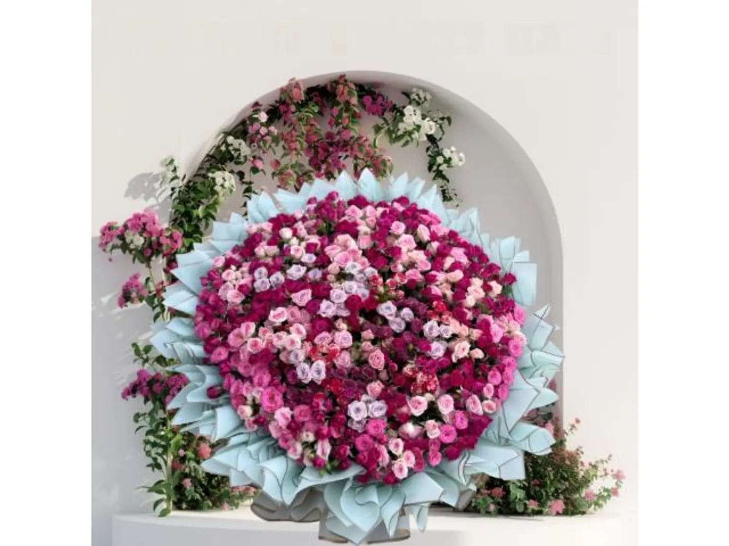 باقه فخامه البنفسج