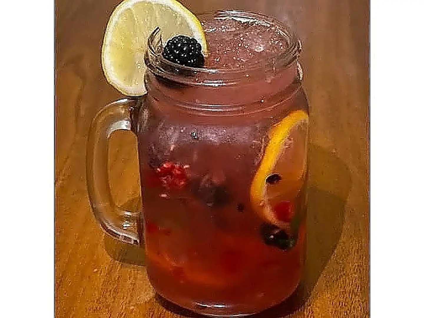 Mixed Berry Mojito