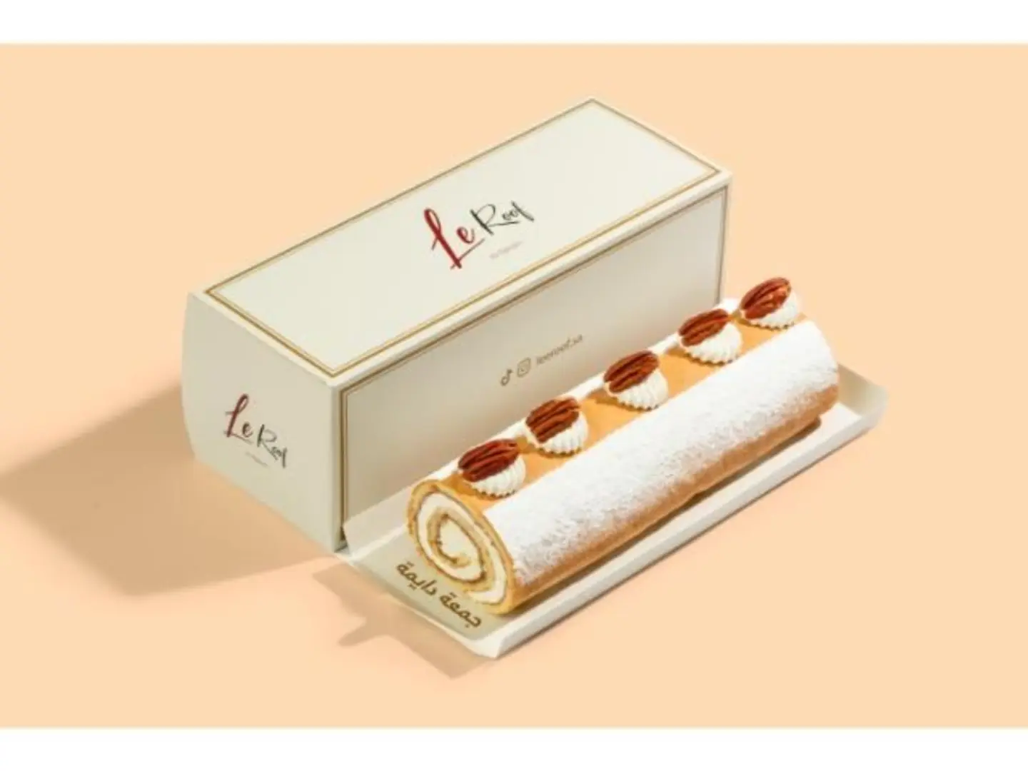 Pecan Swiss Roll
