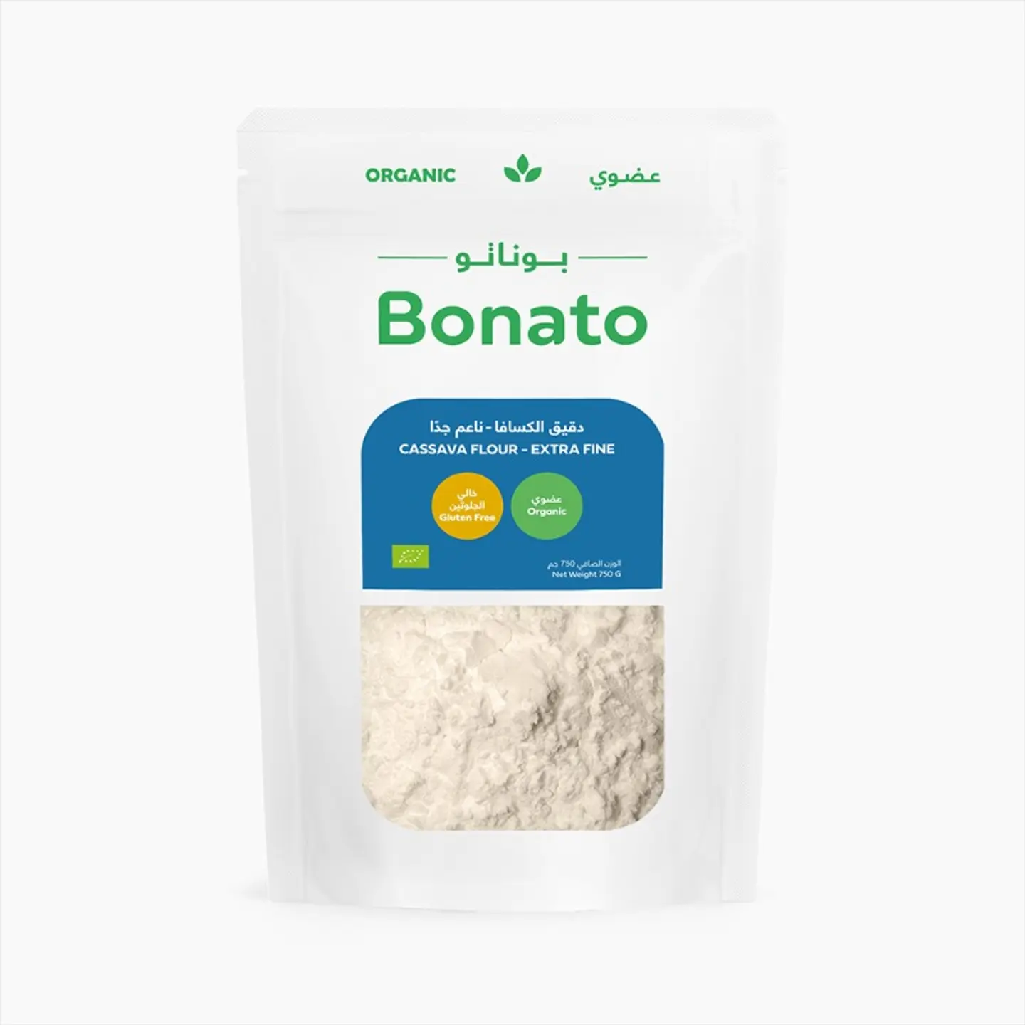 دقيق الكسافا - ناعم جدا ٧٥٠جم عضوي