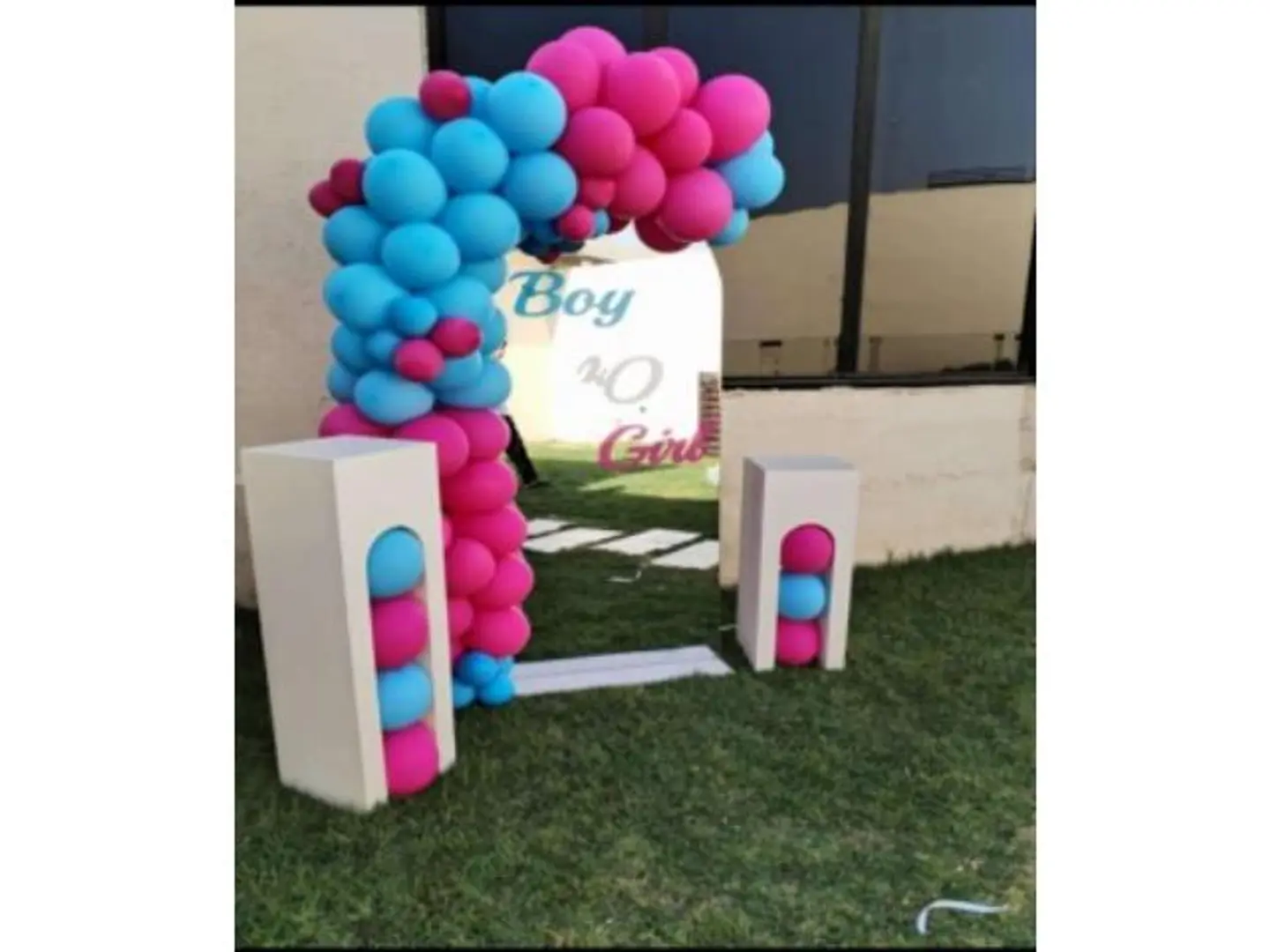 Entrance For Twins A Newborn Boy And Girl