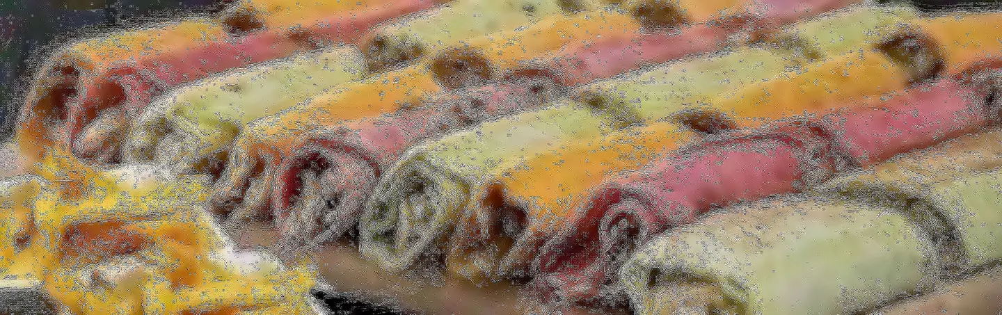 شاورما بخبز لافاش صاج بالجبن