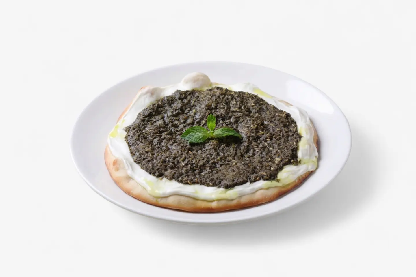 جبن بالزعتر