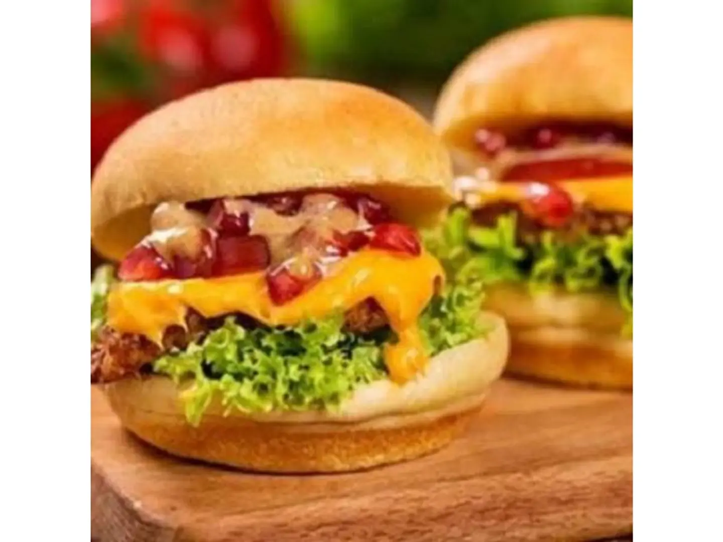 Butcher's Beef Burger With Pomegranate