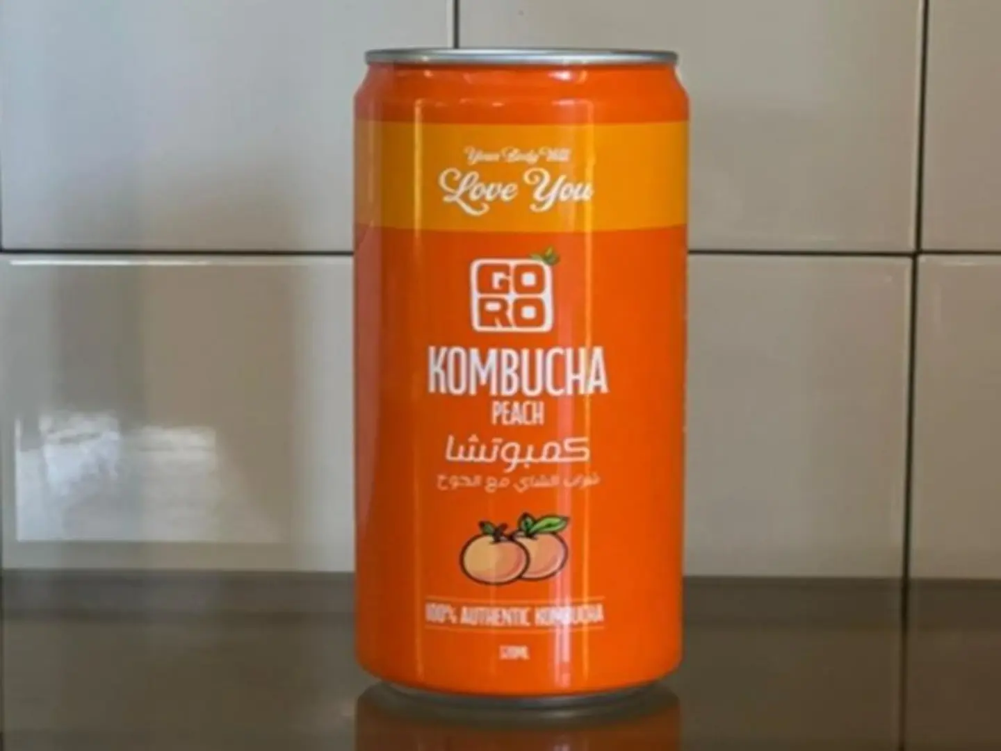 Goro Kombucha Peach 320 Ml