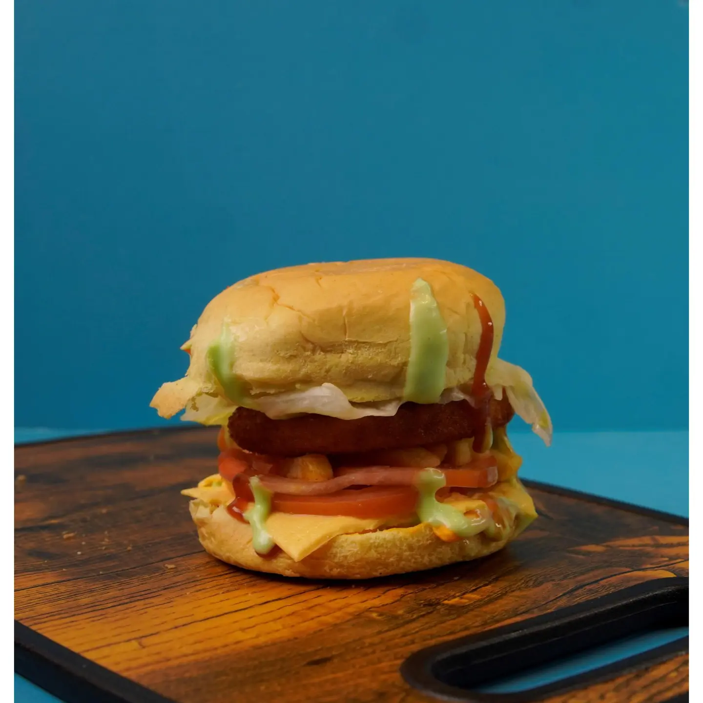 Chicken Burger With Cheese