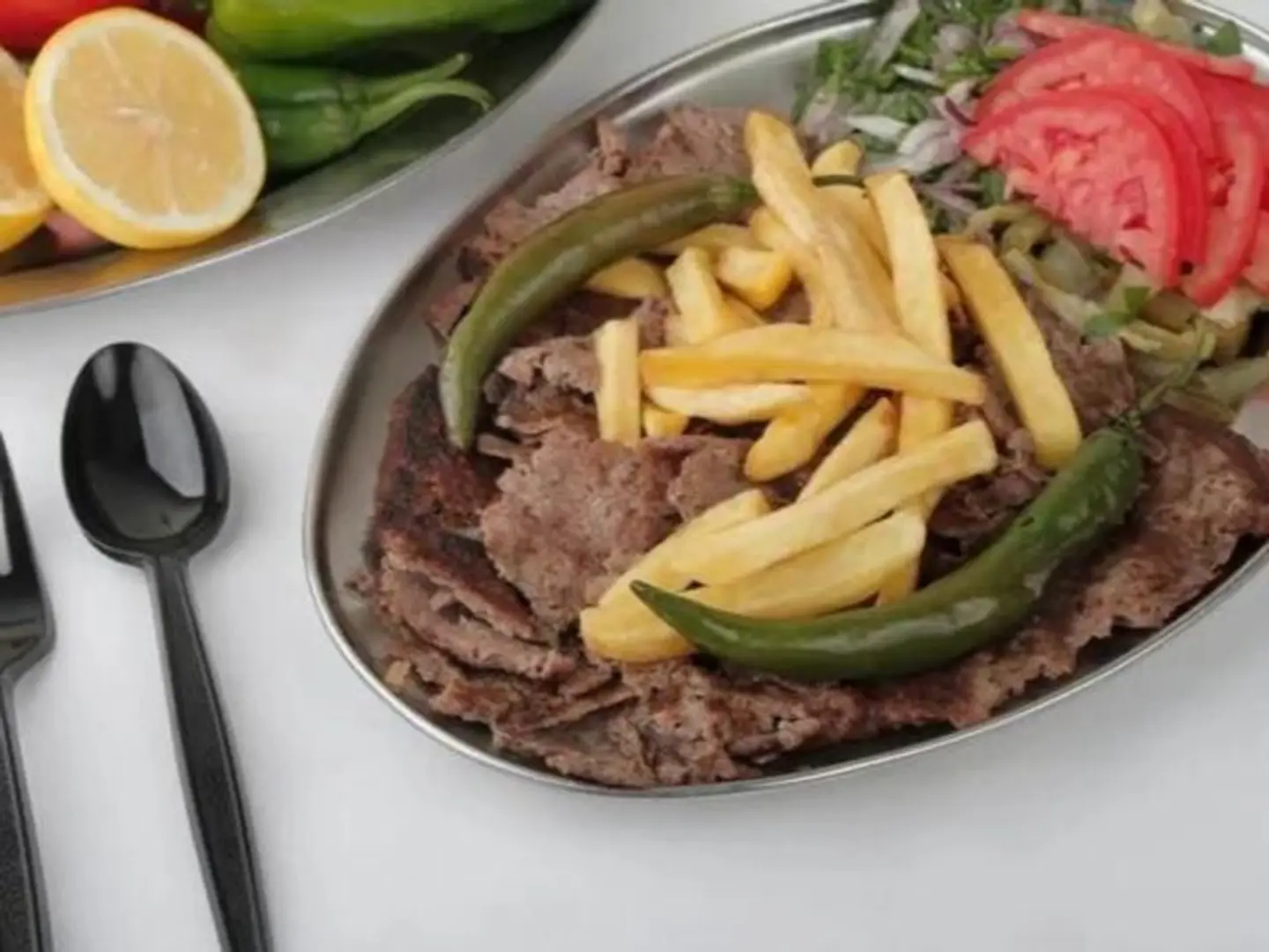 طبق شاورما لحم