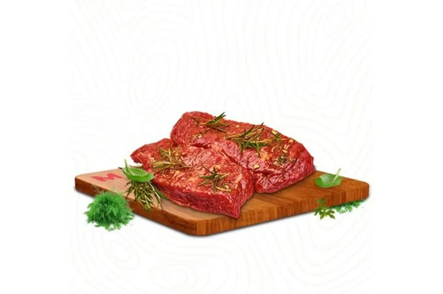 Chilled Imported Beef Steak Marinated Bbq