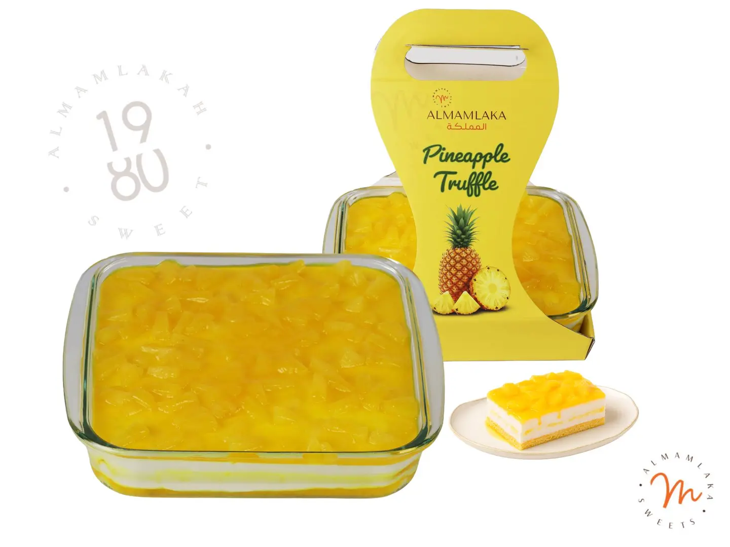 Pineapple Truffle Cake