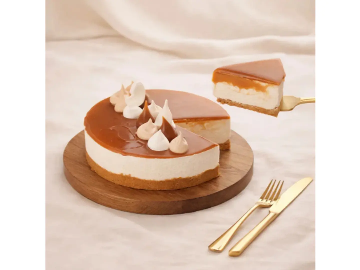 تشيز كيك بالكراميل الحلو - 500 غرام