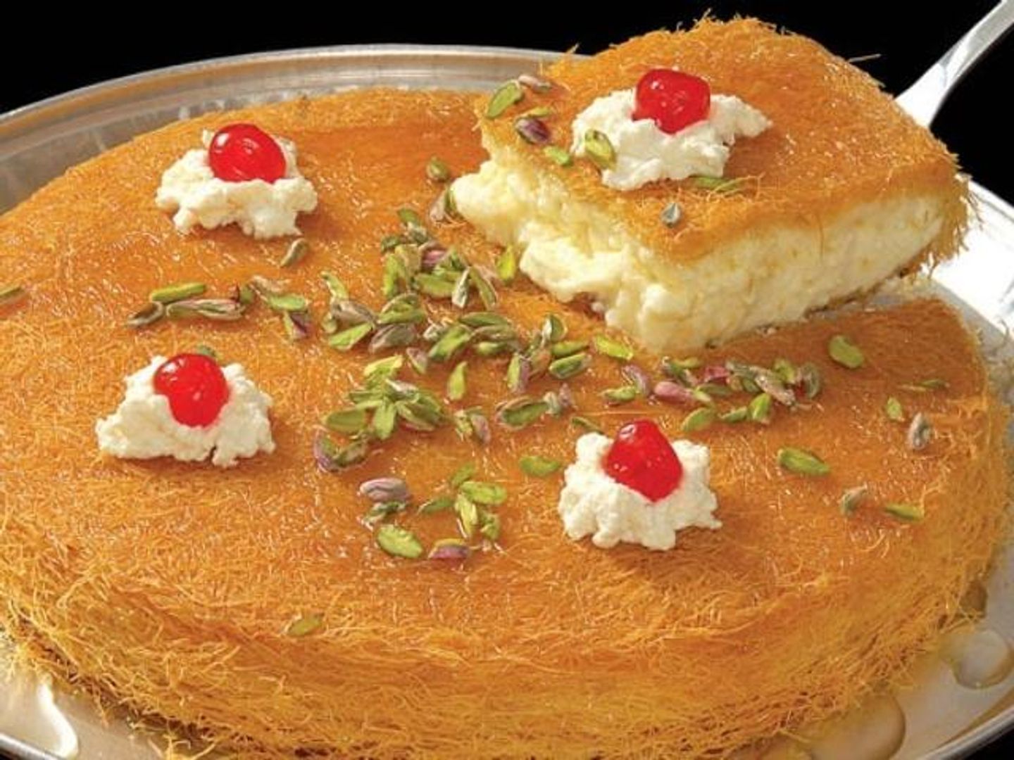 كنافة قشطة