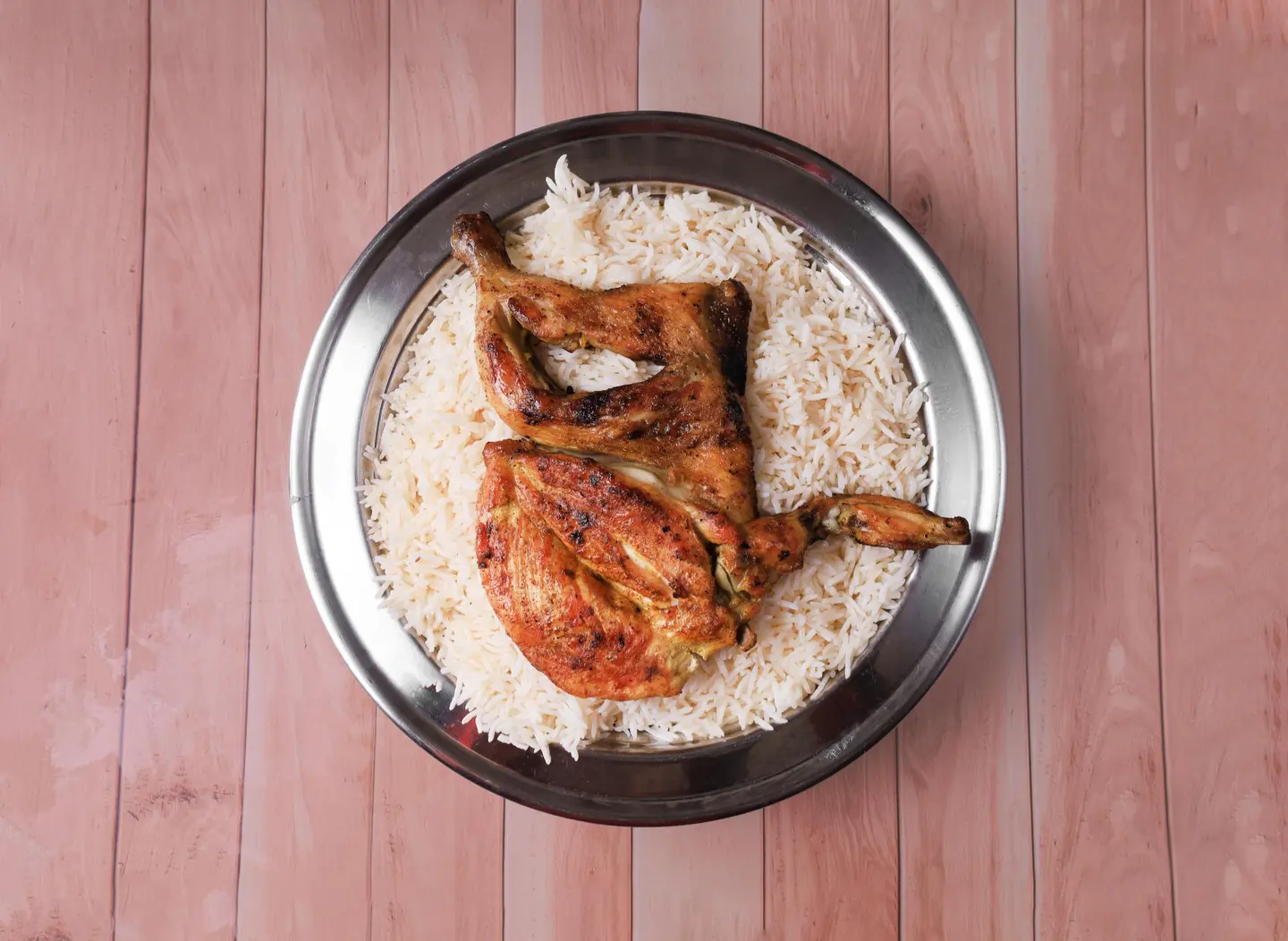 نص دجاج مظبي