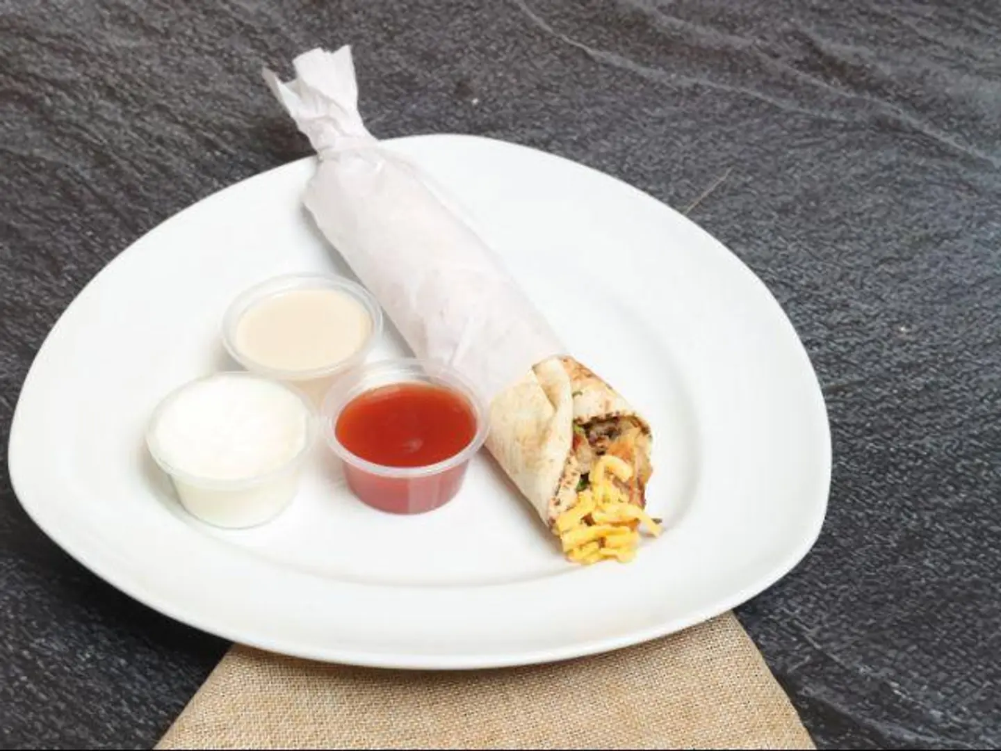 Chicken Shawarma With Cheese