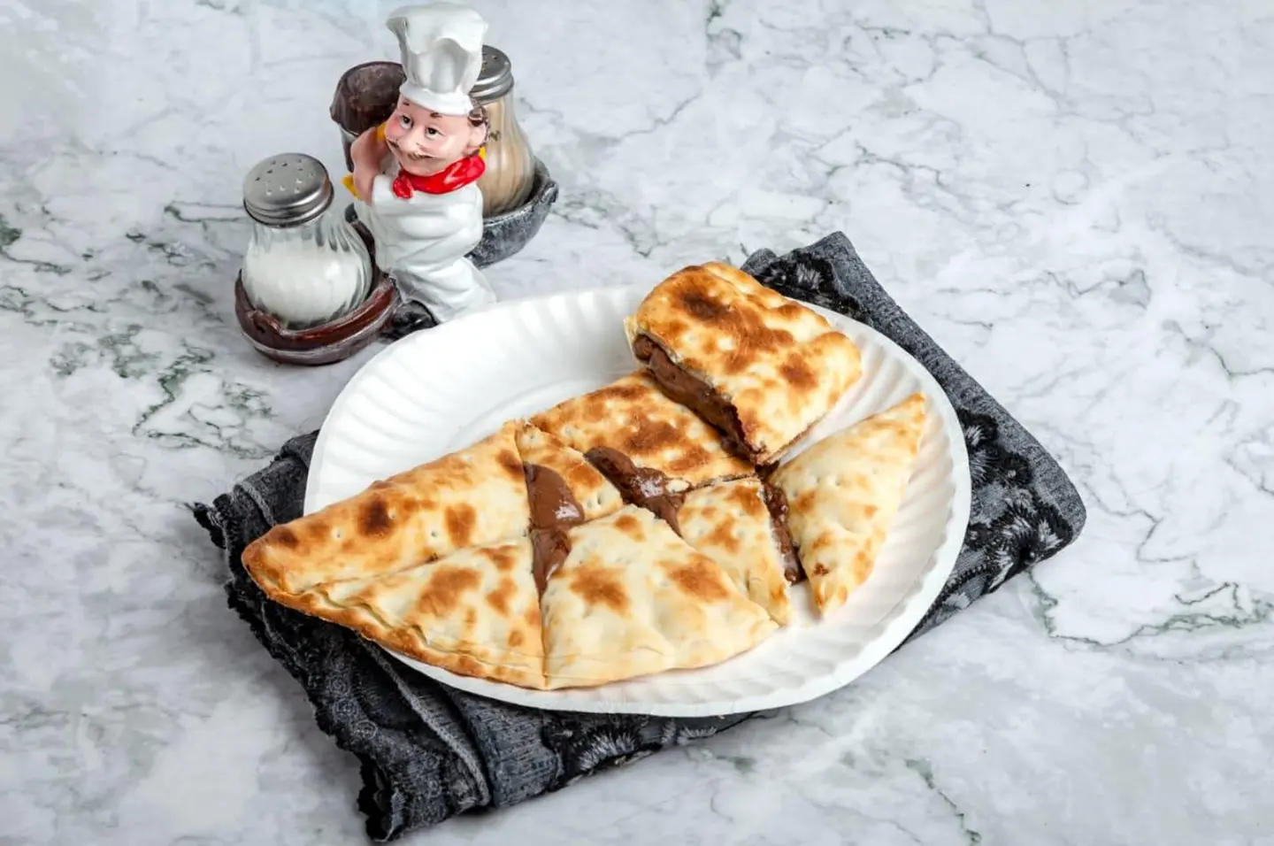 فطيرة نوتيلا سادة