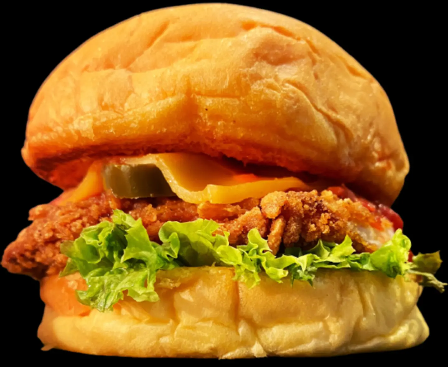 Double Crispy Chicken Burger
