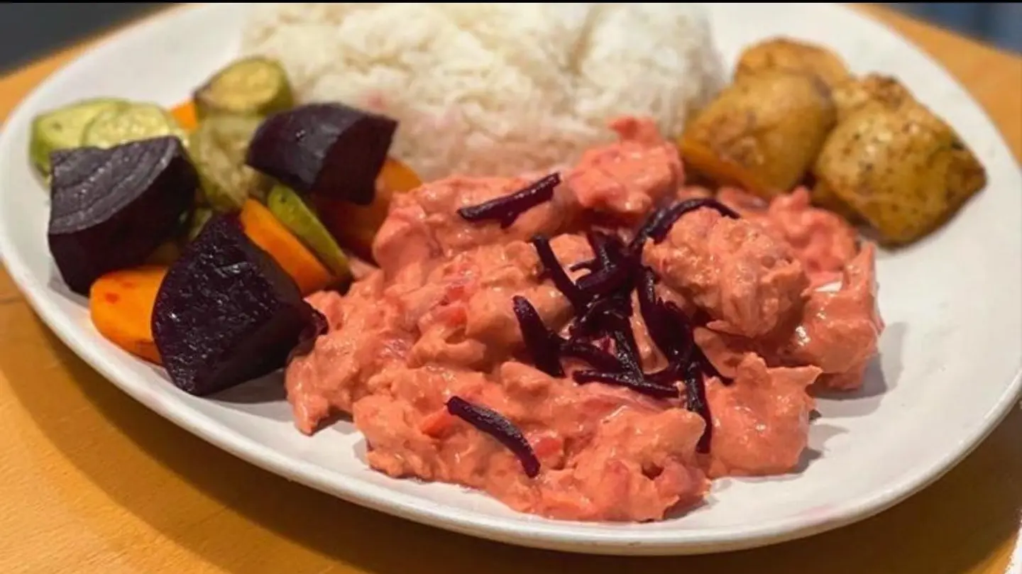 Beetroot Chicken
