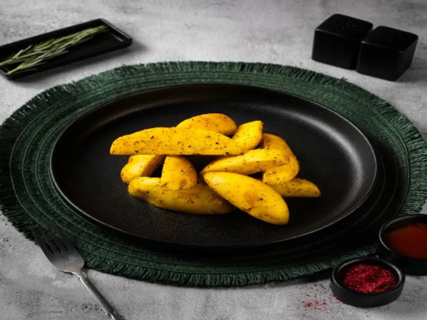 Baked Spiced Potato Wedges