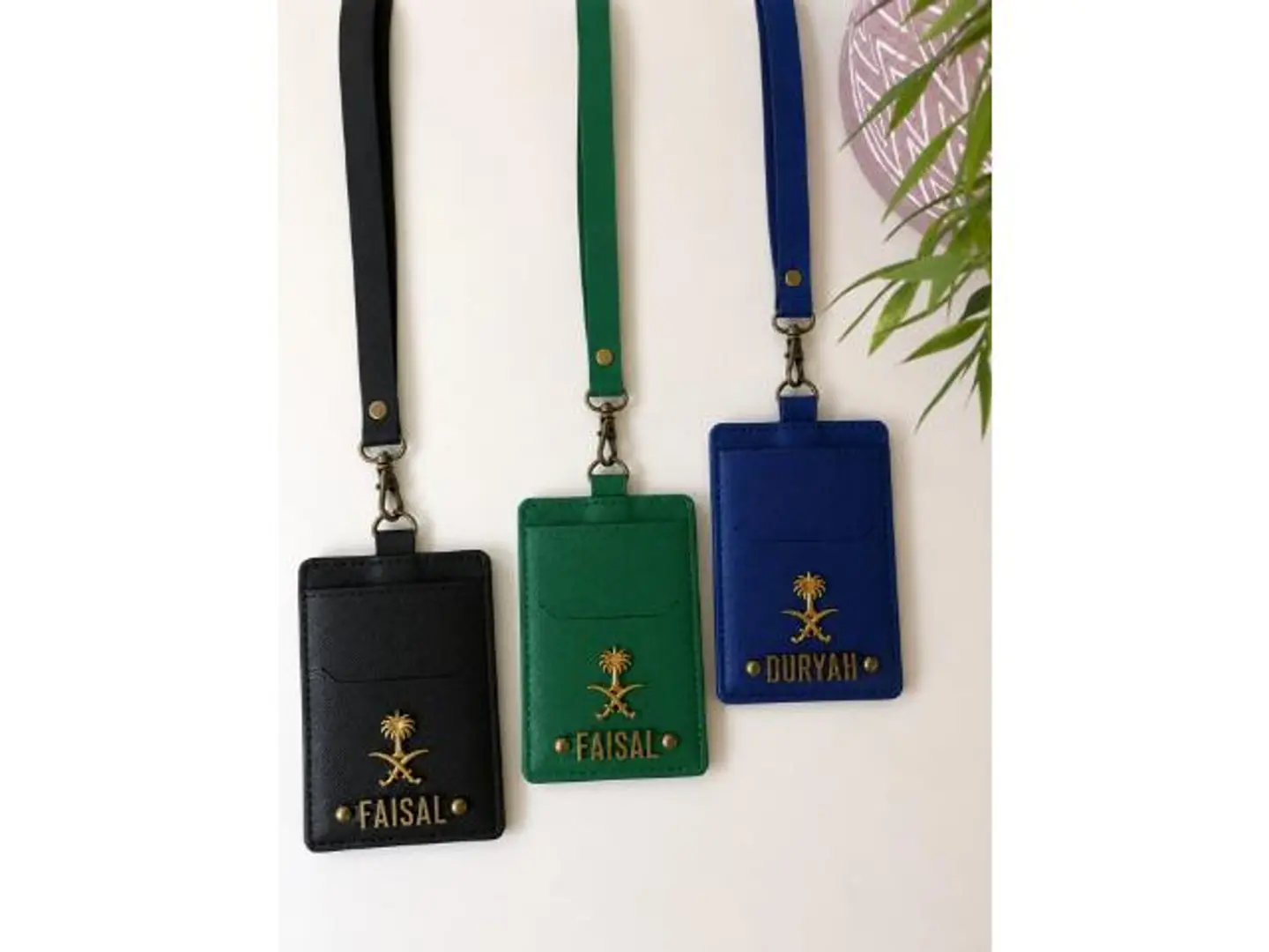 Personalized Saudi Id Holder